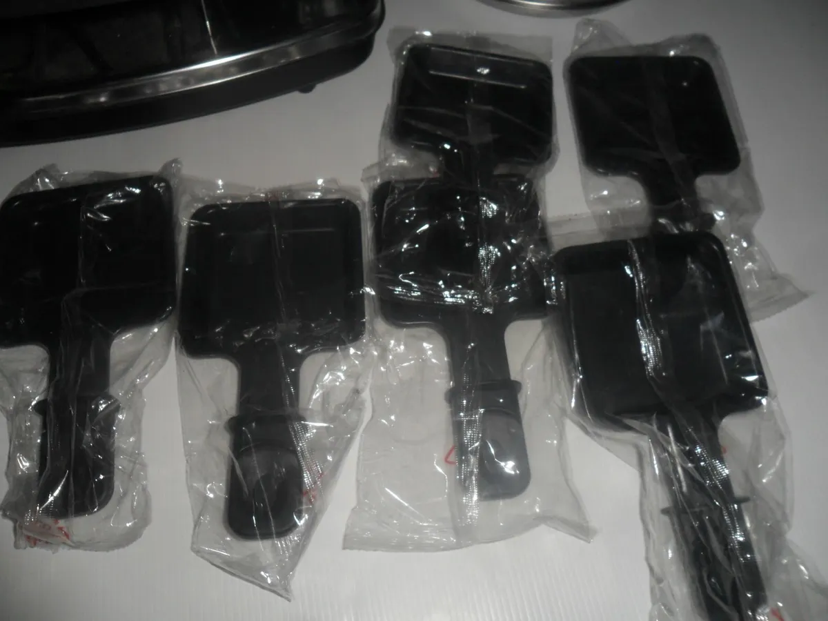 raclette grill with natural stone - Image 2