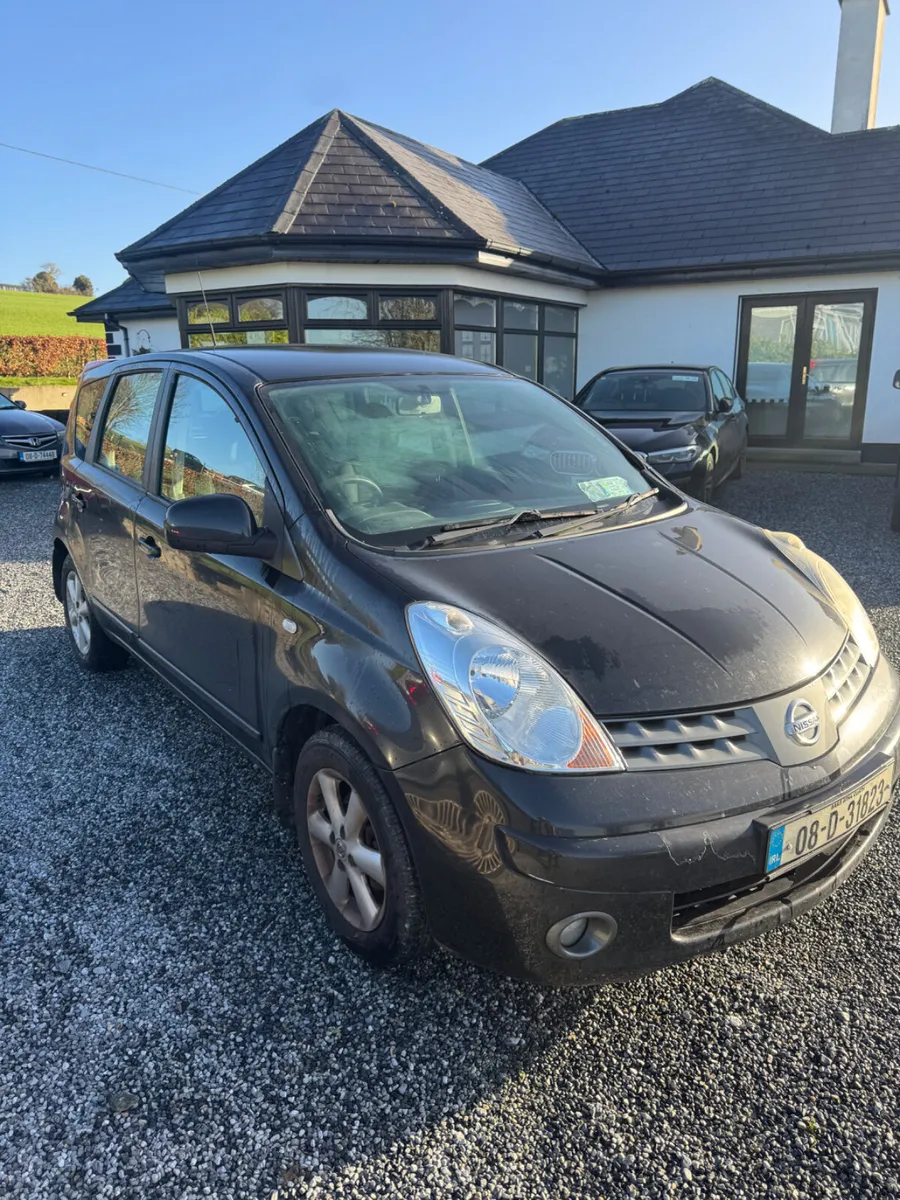 Nissan Note 2008 nct 03 26 and taxed - Image 1