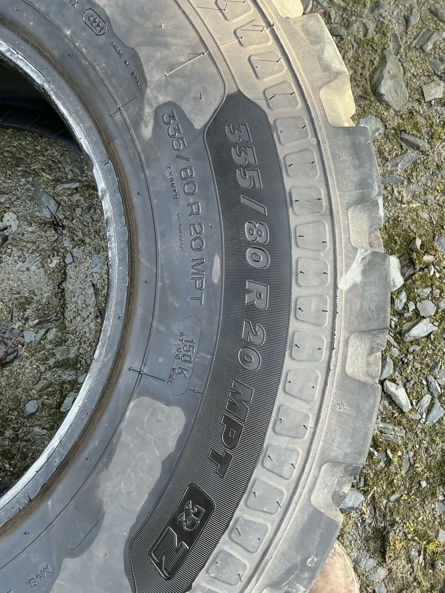 335/80- 20 Michelin Tyres - Image 4