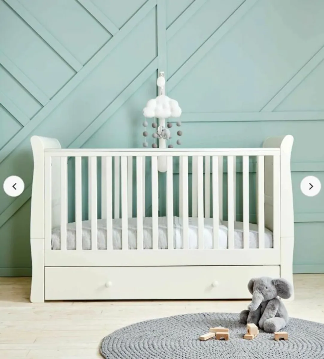 Kids Bedframe - Mia Cotbed/Toddler - Mamas&Papas - Image 1