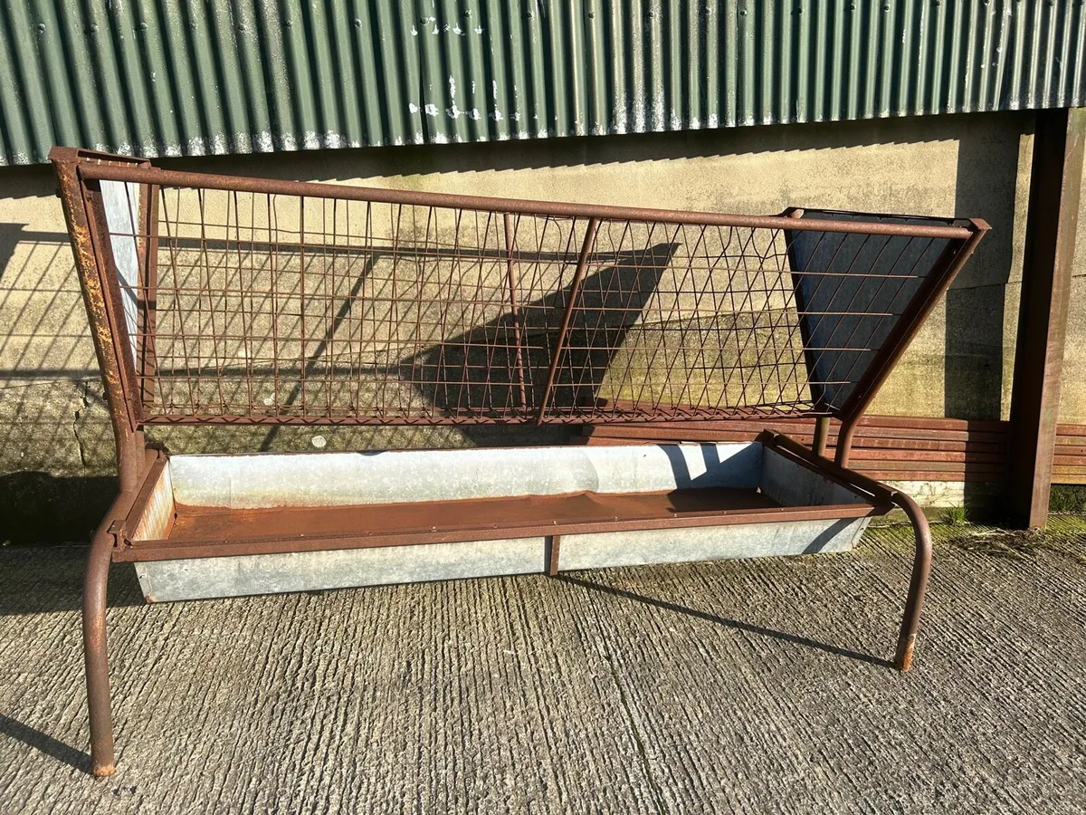 Cattle / Sheep Hay or Silage Rack And Meal Trough - Image 2
