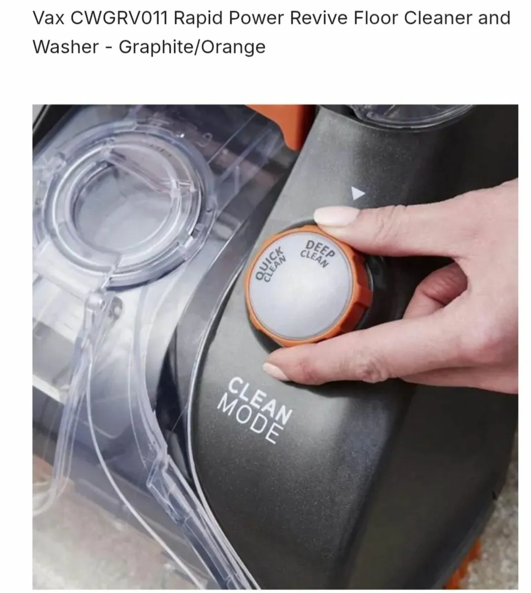 VAX Rapid Power Revive Carpet Cleaner - Image 4