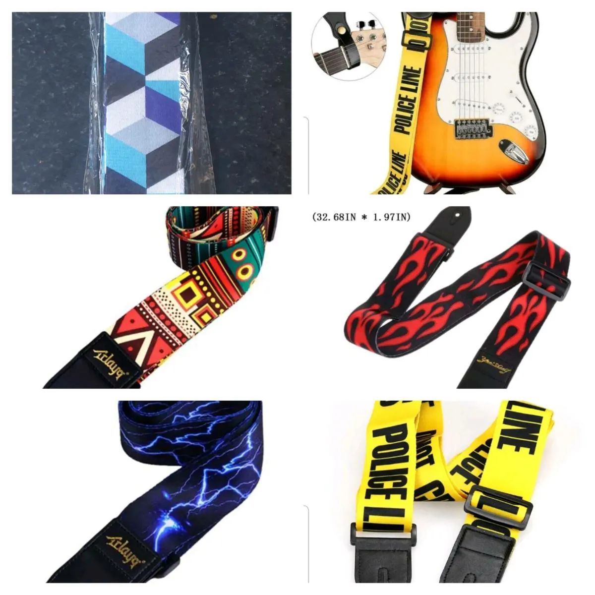 Nylon Guitar Straps - Image 1