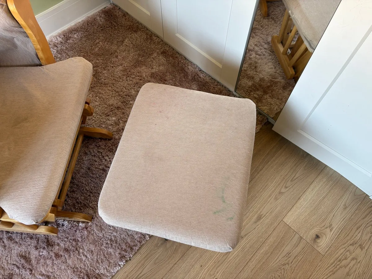 Babylo Rocking Chair & Footstool - Image 4