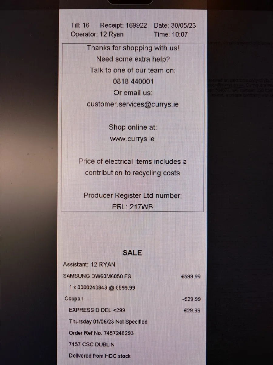 Dishwasher - Samsung - Image 4