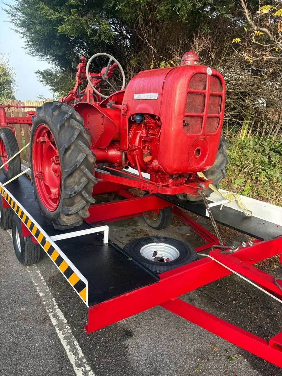 Tractor David Brown 2D tractor with trailer. - Image 3