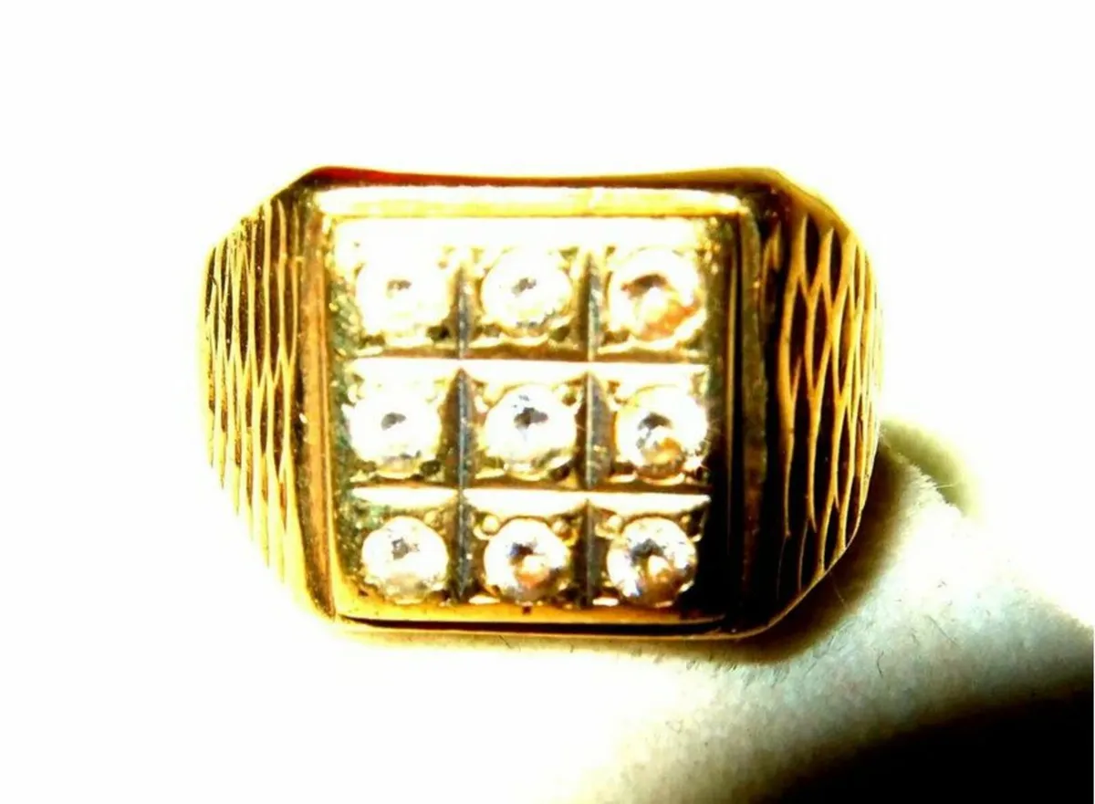 Vintage 9ct Gold Hallmarked Rolex Ring - Image 2