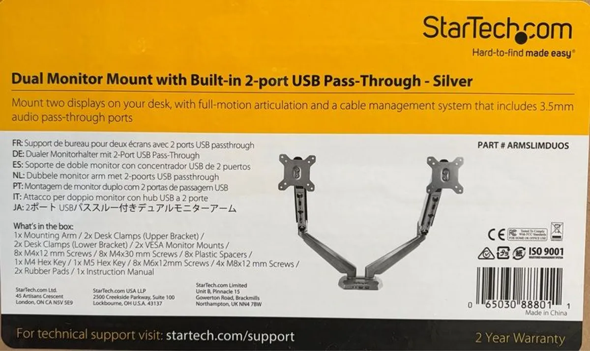 Dual Monitor Arm - Image 1