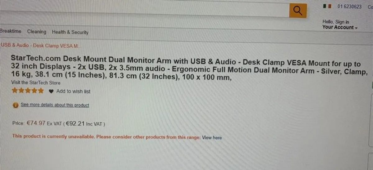 Dual Monitor Arm - Image 2