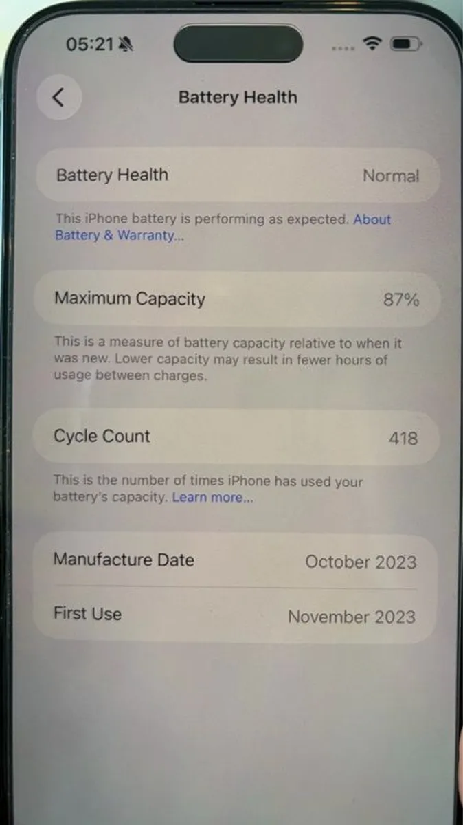 iPhone 15 Pro Max 256GB unlocked - Image 4