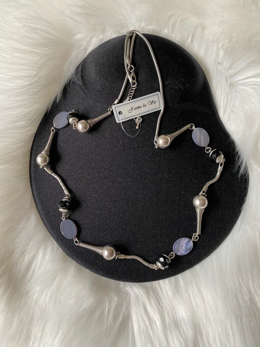 Brand New J'AIME LA VIE Silver Spring Necklace - Image 1