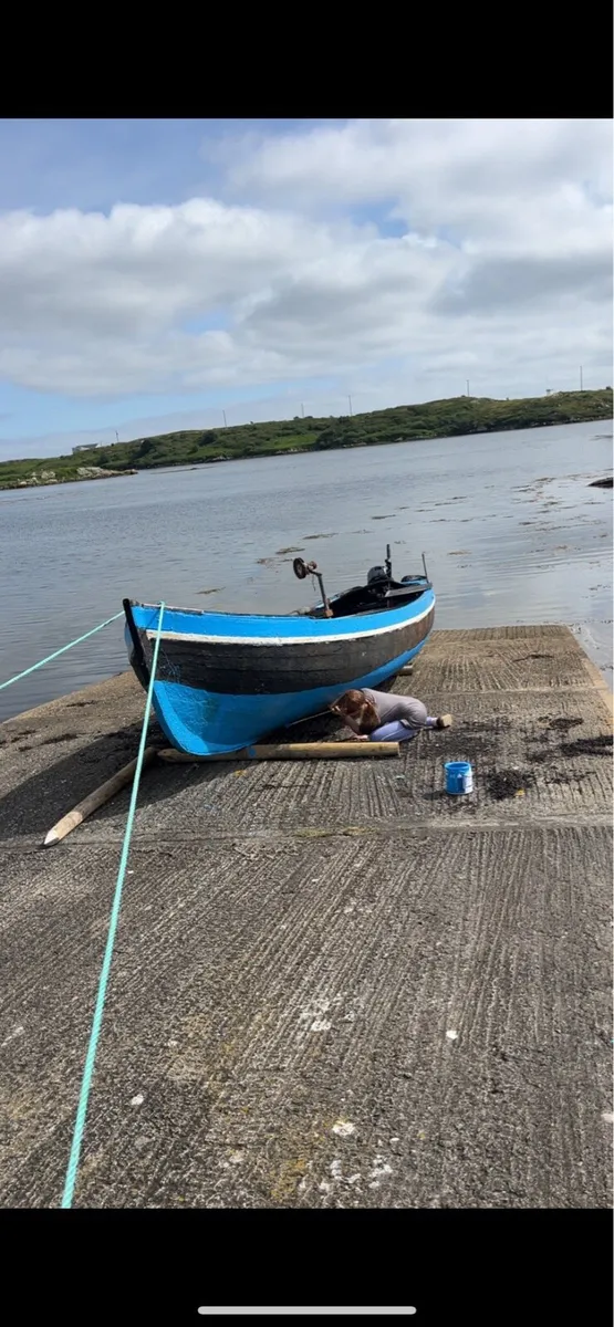 21ft "joe reanny" currach. with 25hp 4stroke yamah - Image 1