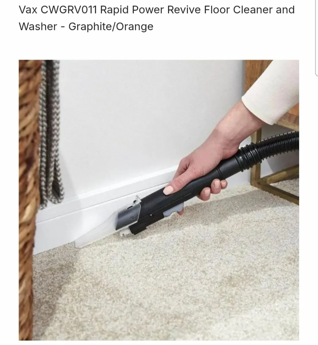 VAX Rapid Power Revive Carpet Cleaner - Image 2