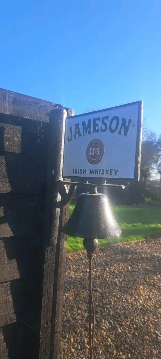 Jameson cast iron bell - Image 2