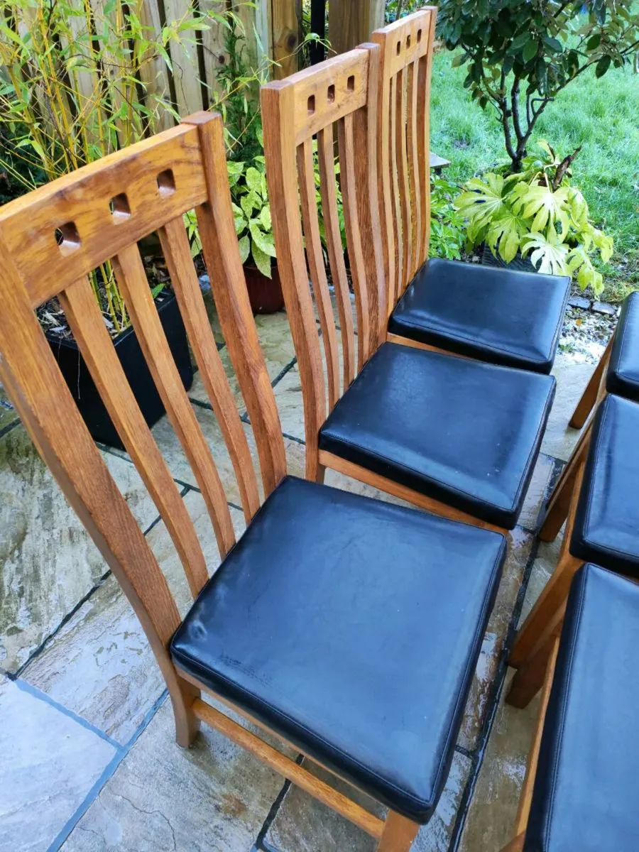 6 kitchen dining chairs chairs - Image 3