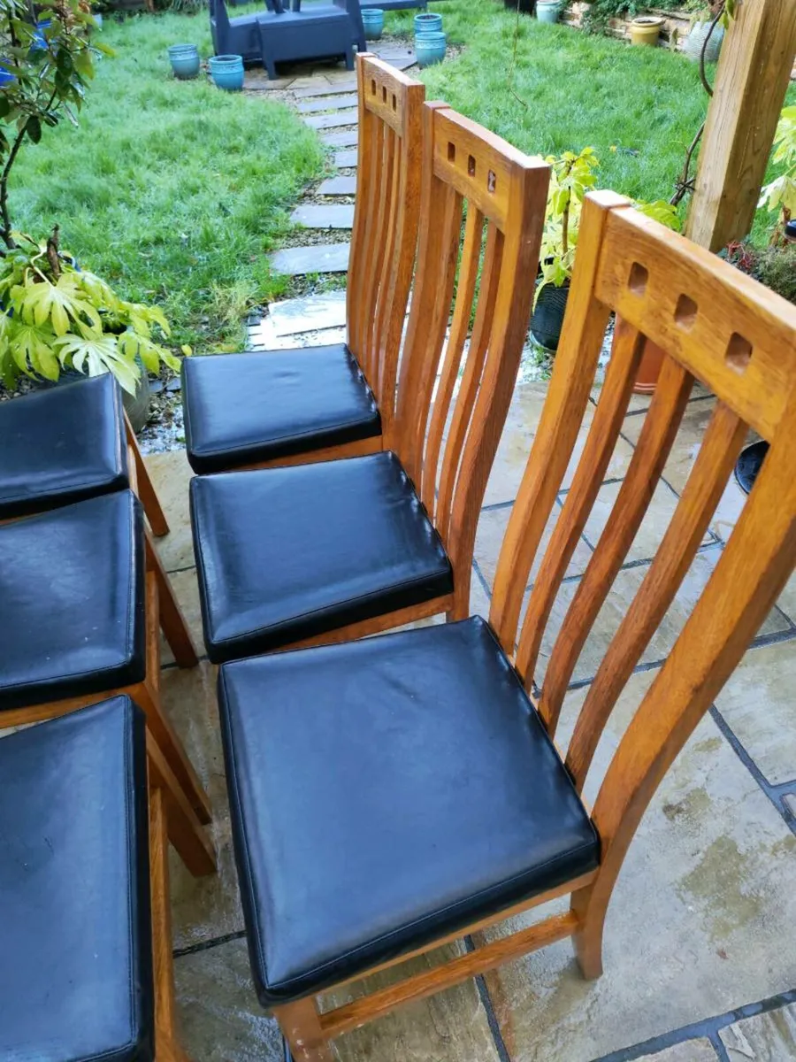 6 kitchen dining chairs chairs - Image 4