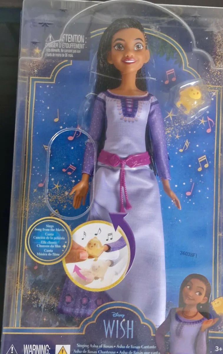 Disney Wish Asha of Rosas Posable Fashion Doll and - Image 3