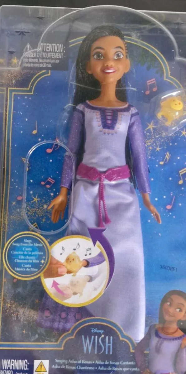 Disney Wish Asha of Rosas Posable Fashion Doll and - Image 4