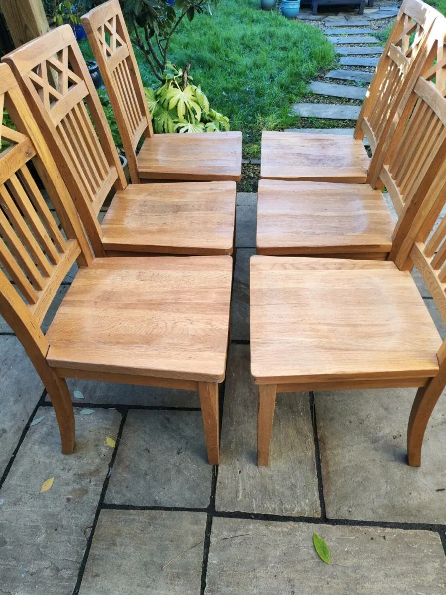 6 kitchen dining chairs chairs - Image 2