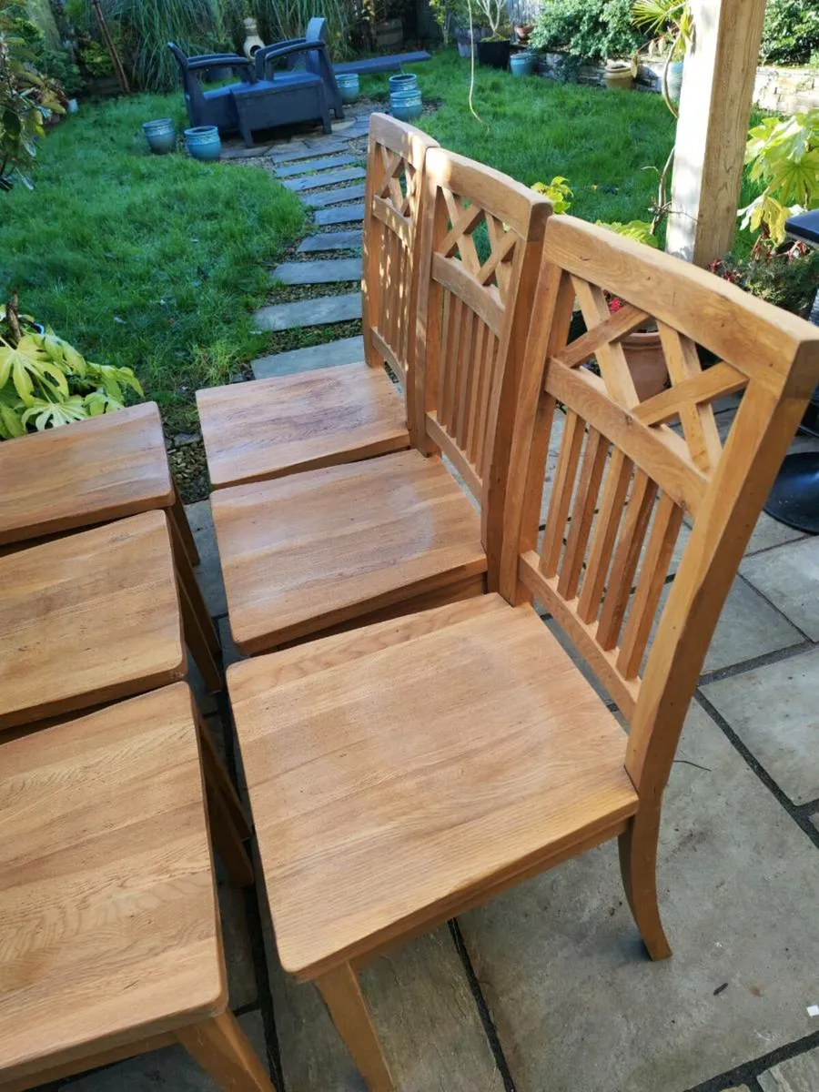 6 kitchen dining chairs chairs - Image 4