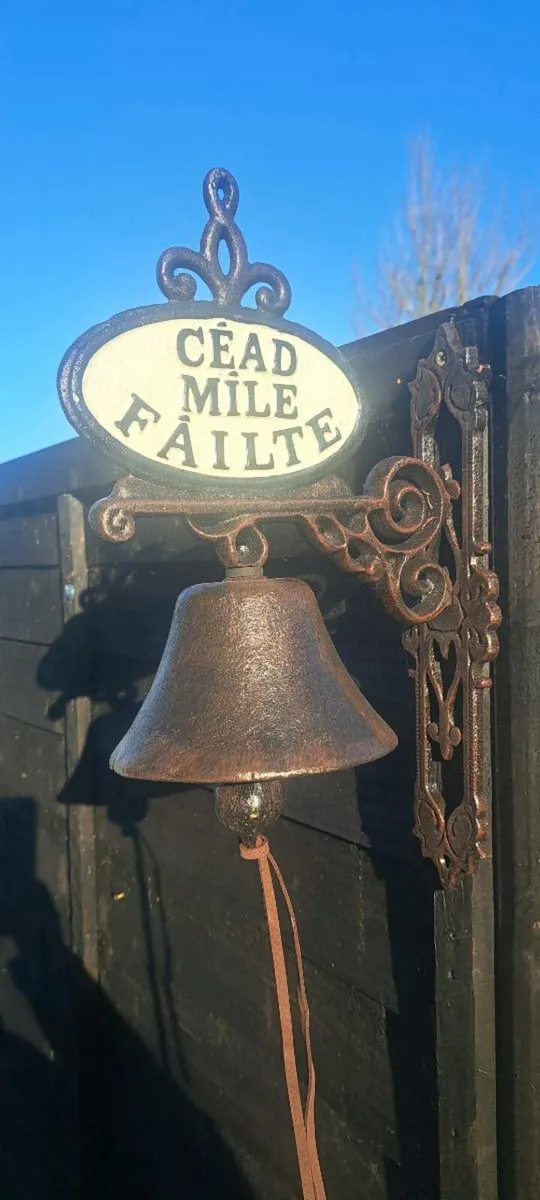Cead mile falta cast iron bell - Image 1