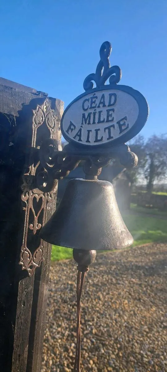 Cead mile falta cast iron bell - Image 2
