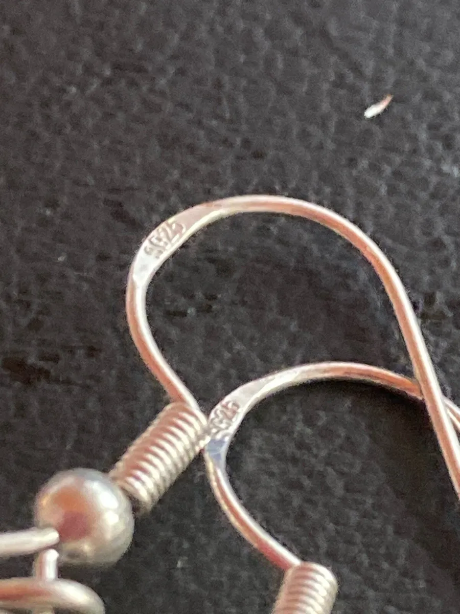 Sterling Silver drop earrings - Image 4