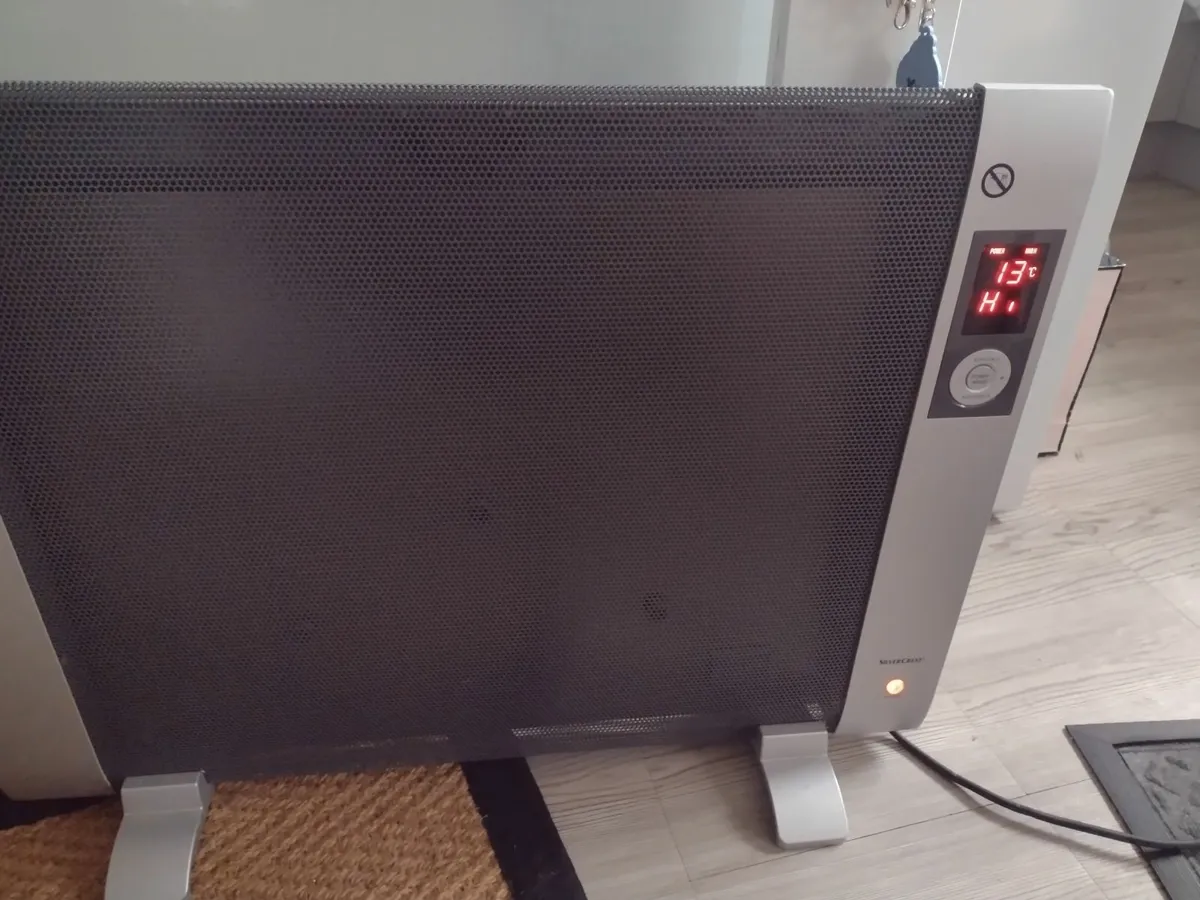 As new Electric panel heater, digital display. - Image 2