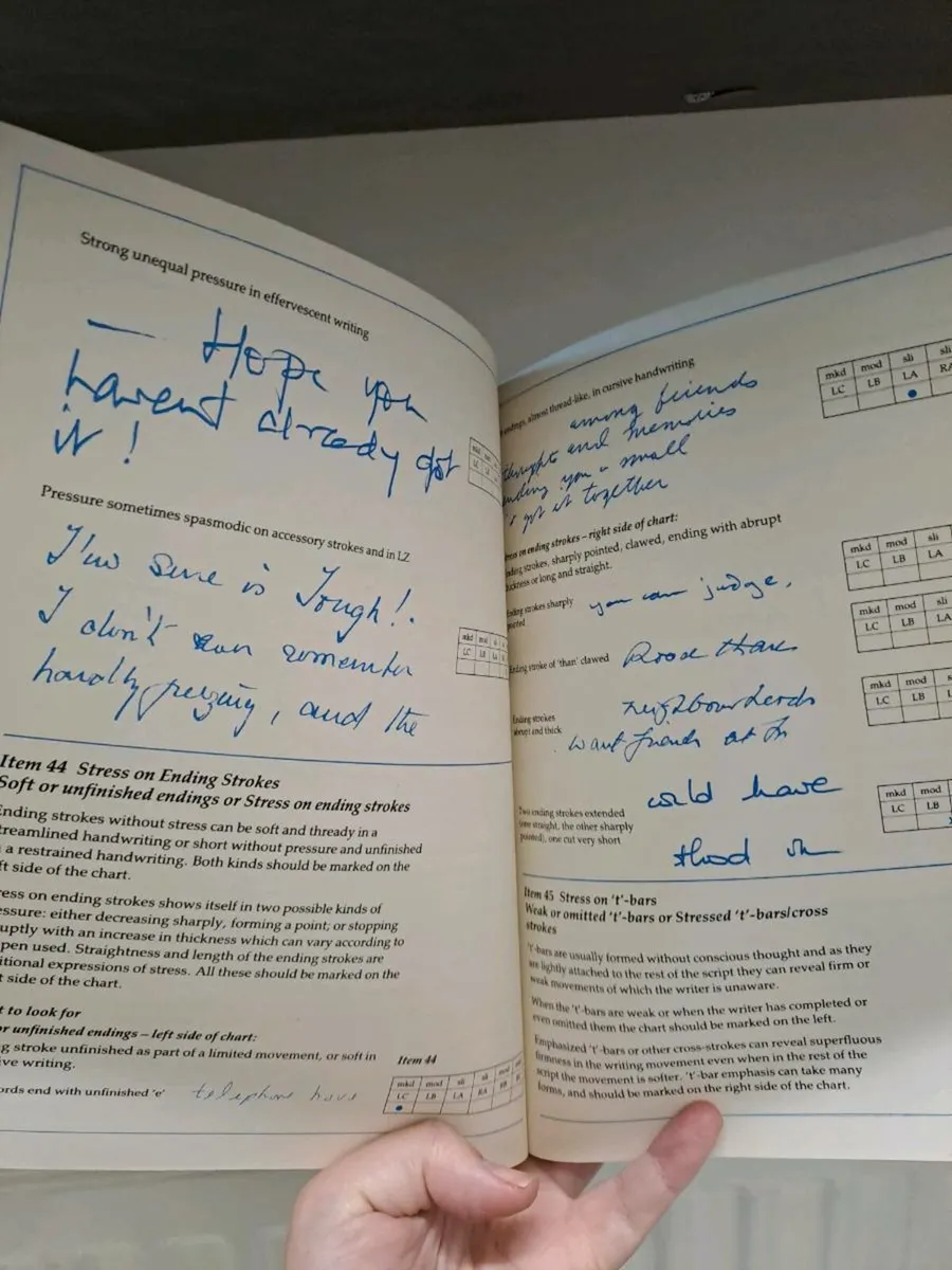 Understand Graphology / handwriting - Image 3