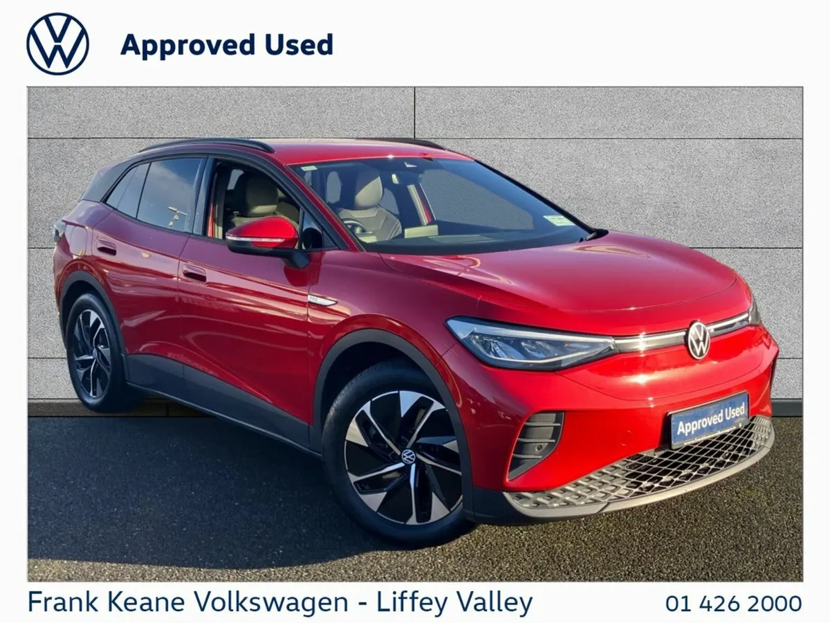 Volkswagen ID.4 77KWH LIFE DX 174HP *KINGS RED* *P - Image 1