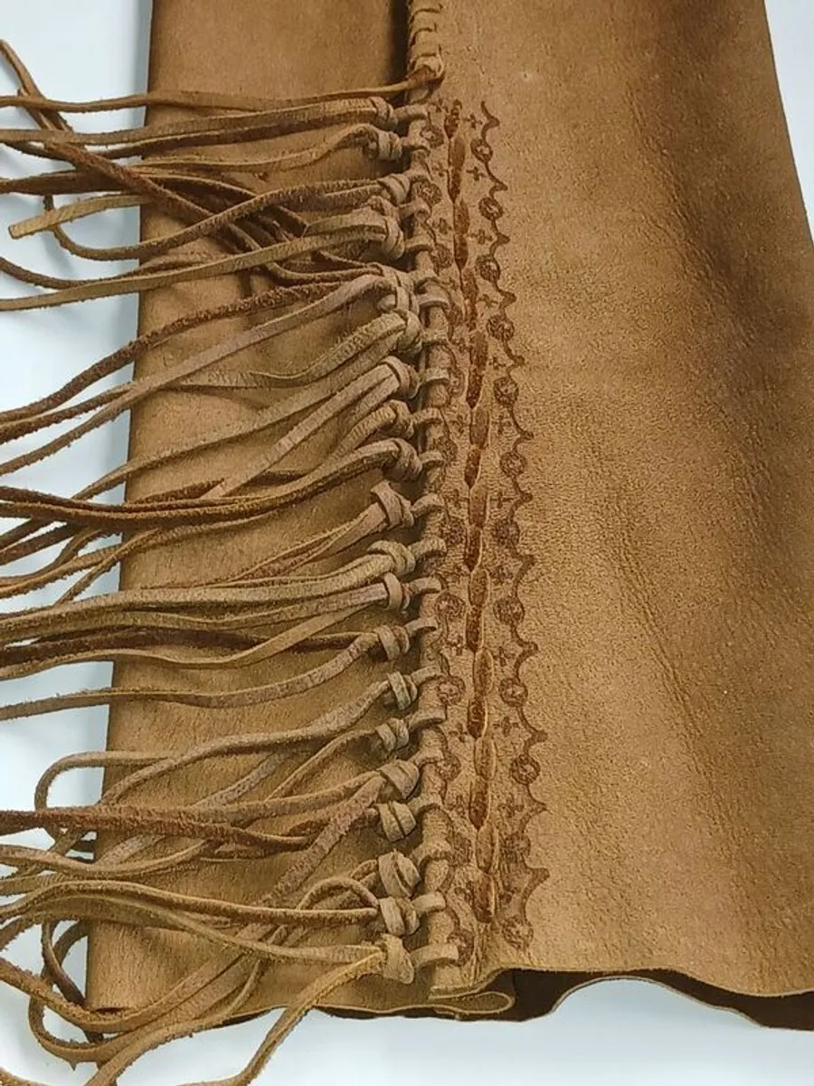 Ralph Lauren Trousers Deerskin, new with label - Image 1