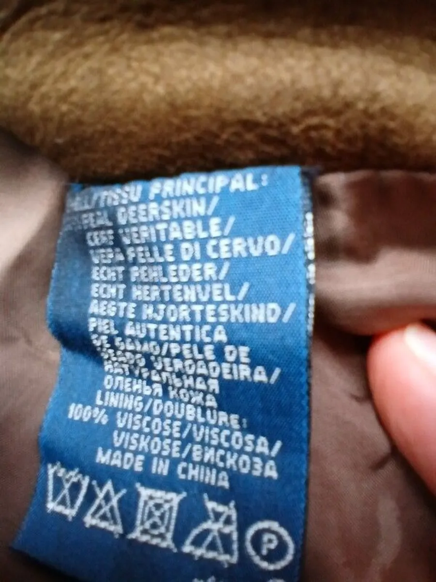 Ralph Lauren Trousers Deerskin, new with label - Image 4