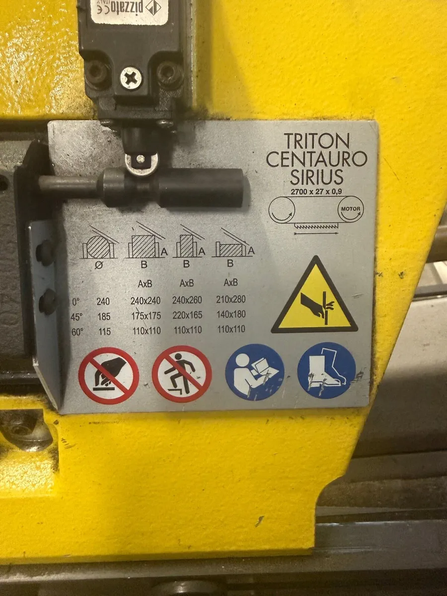 Fmb bandsaw 3 phase - Image 3