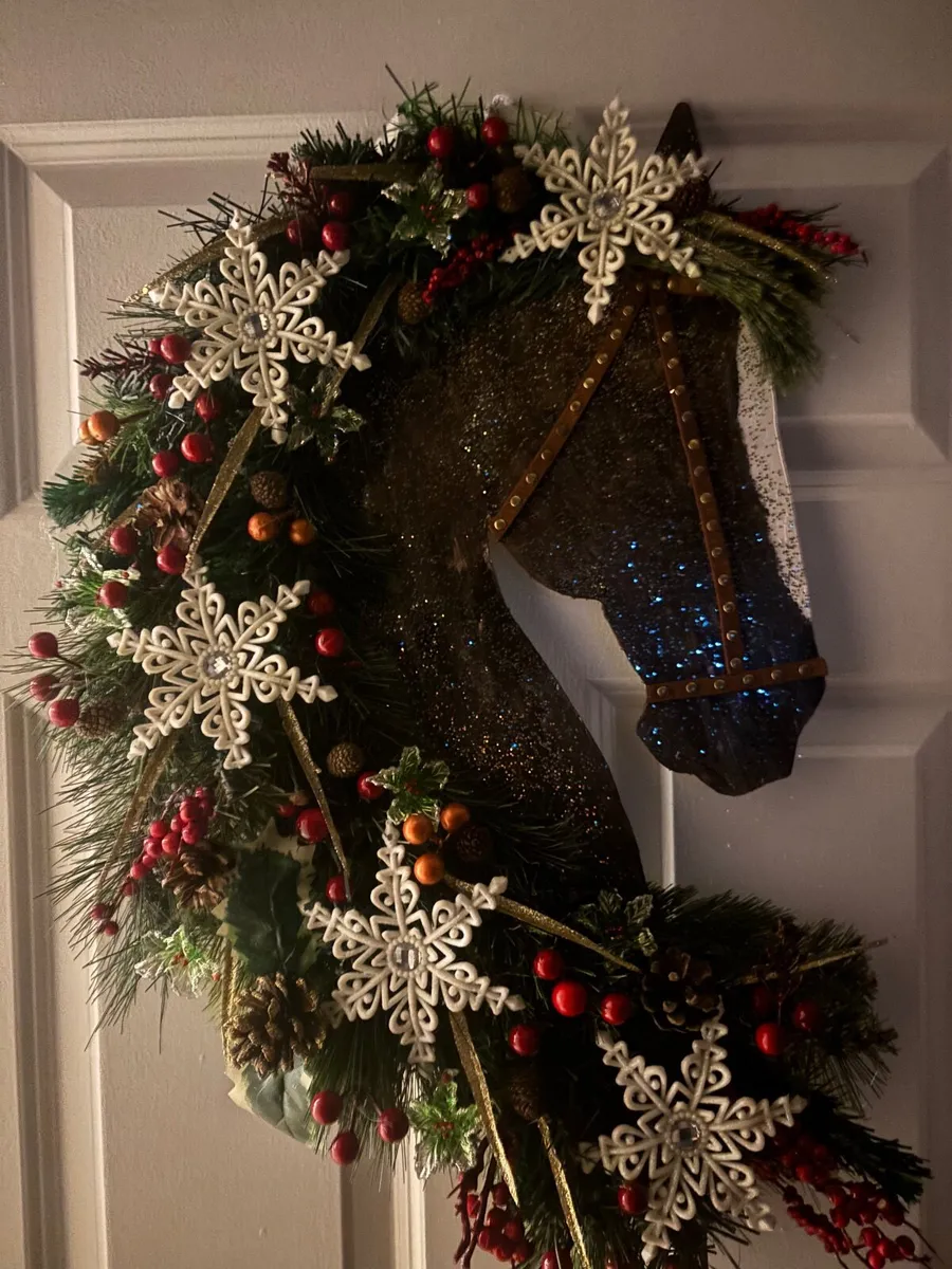 Horse Christmas wreaths - Image 1