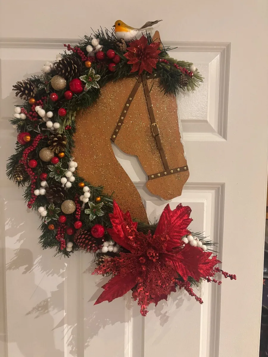 Horse Christmas wreaths - Image 3
