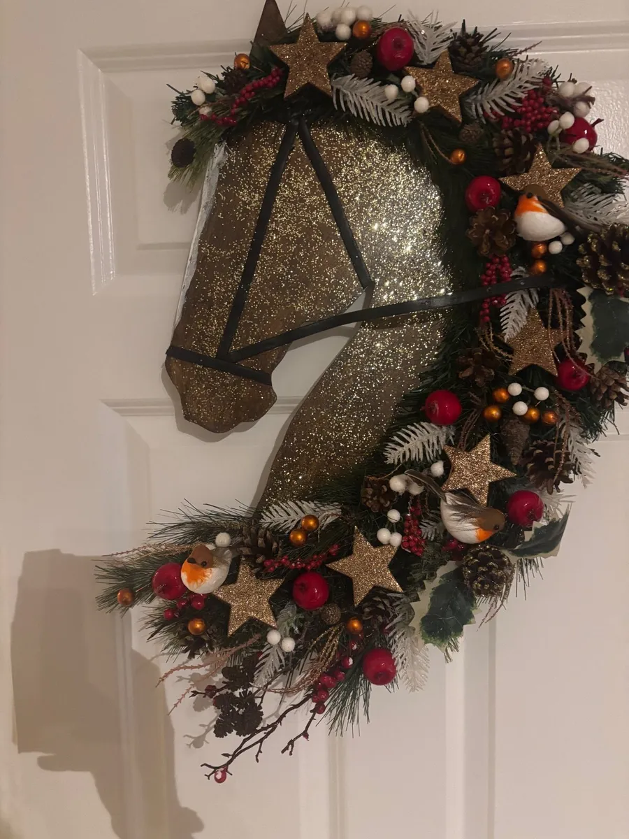 Horse Christmas wreaths - Image 4