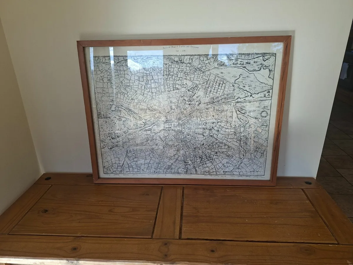 Rocque’s Map of Dublin and Environs - Image 1