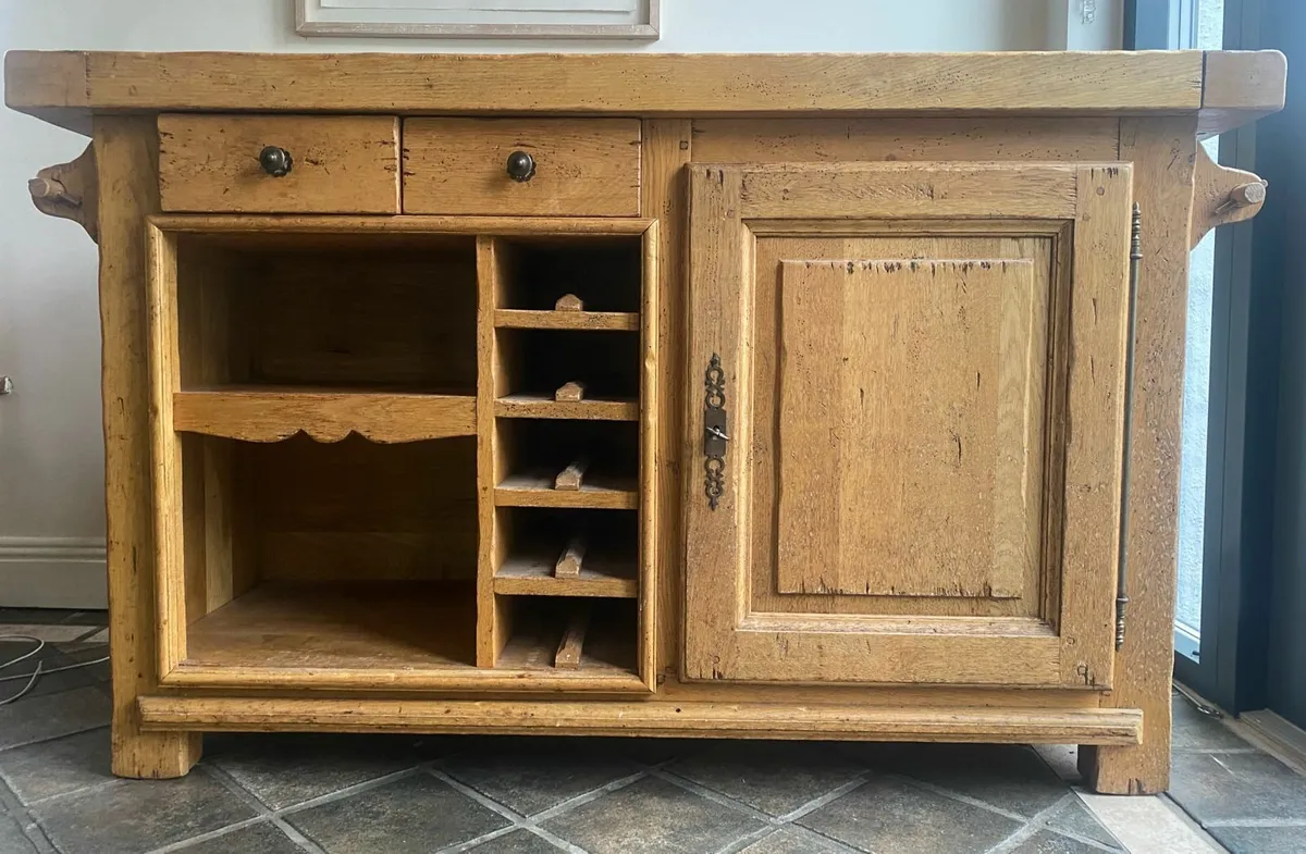 Free Standing Butchers Block / Kitchen Island - Image 4