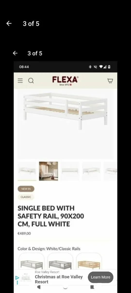 Flexa Single Bed with Trundle - Image 2