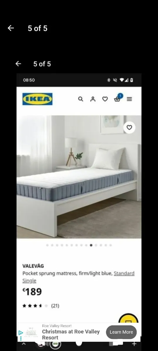 Flexa Single Bed with Trundle - Image 3