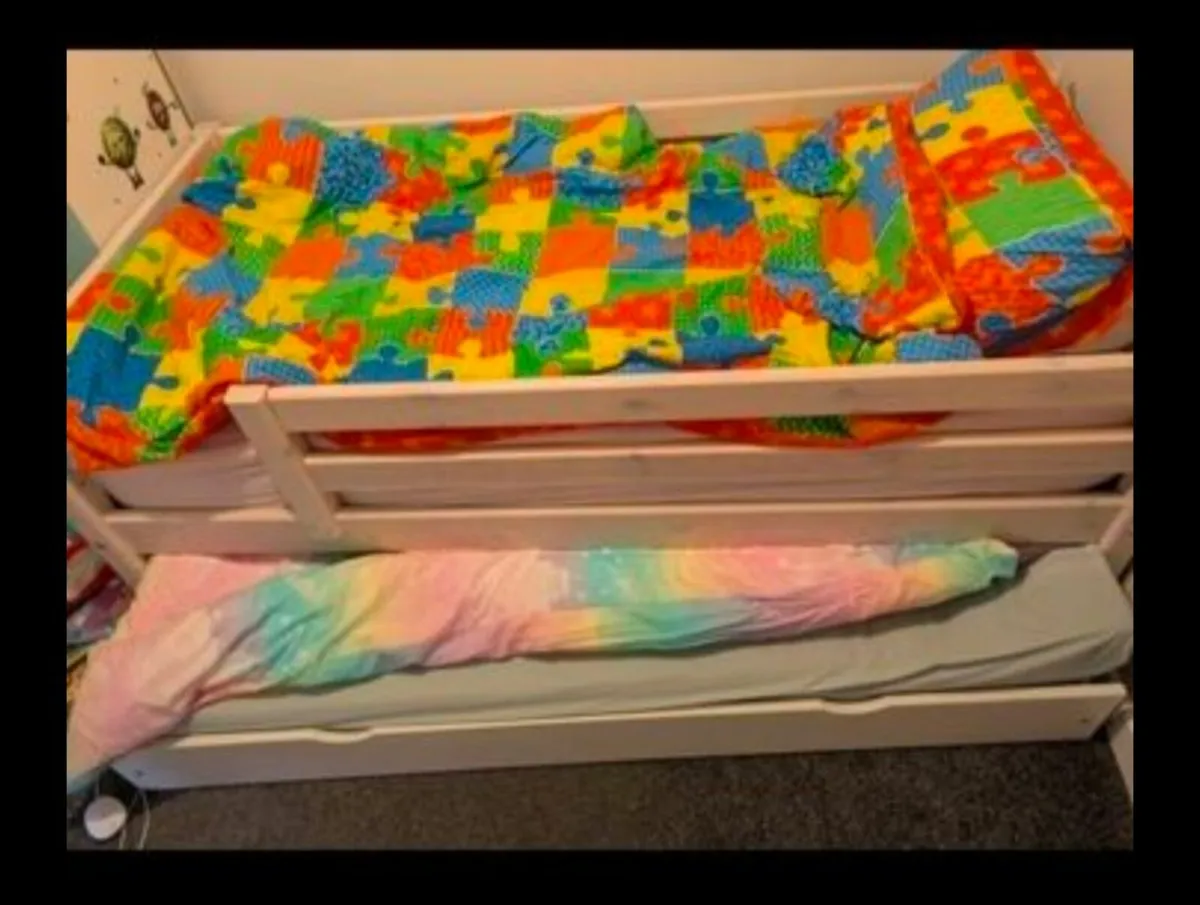 Flexa Single Bed with Trundle - Image 4