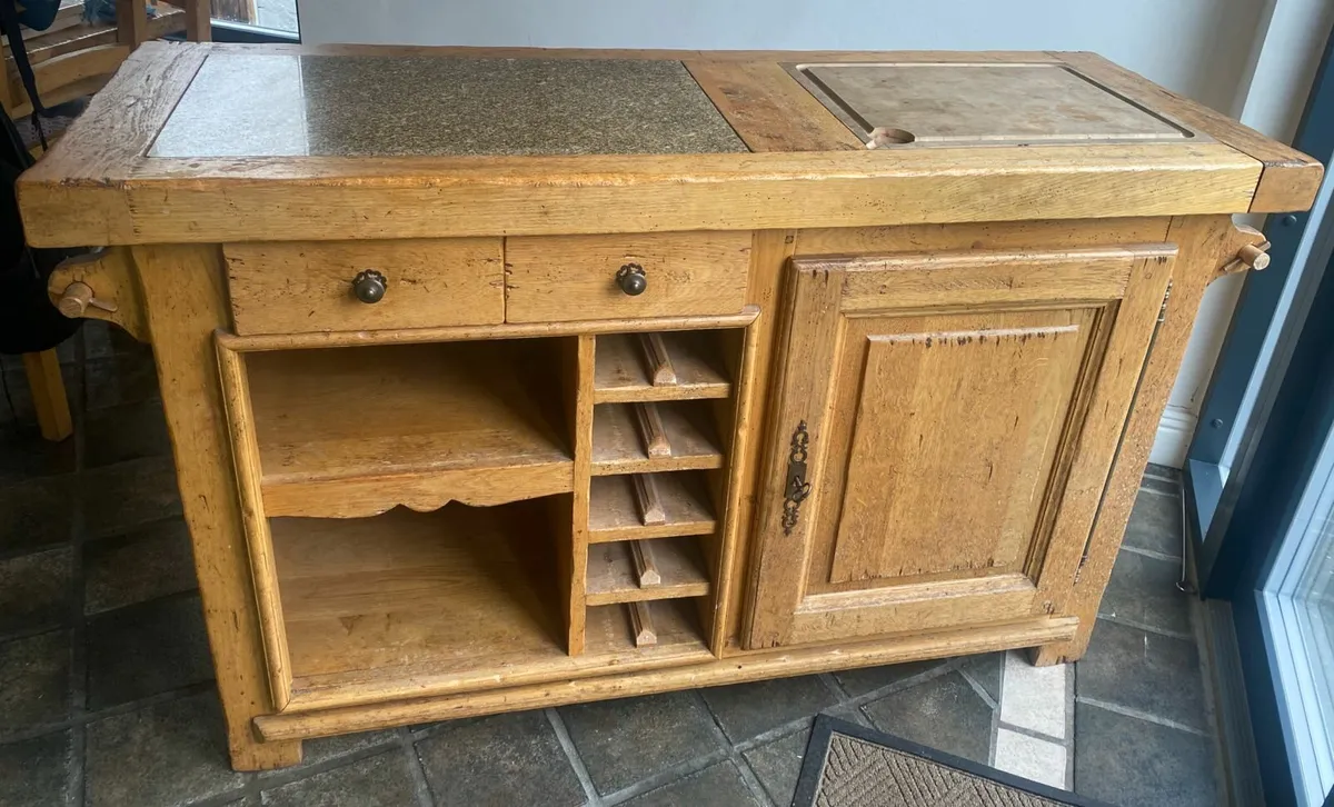 Free Standing Butchers Block / Kitchen Island - Image 1
