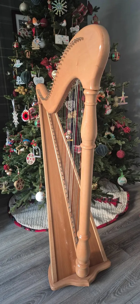 Harp  Hempson 34 String Lever Harp - Image 3