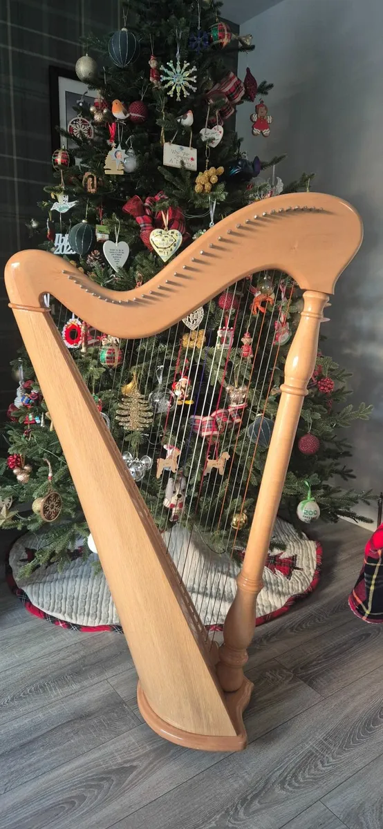 Harp  Hempson 34 String Lever Harp - Image 4