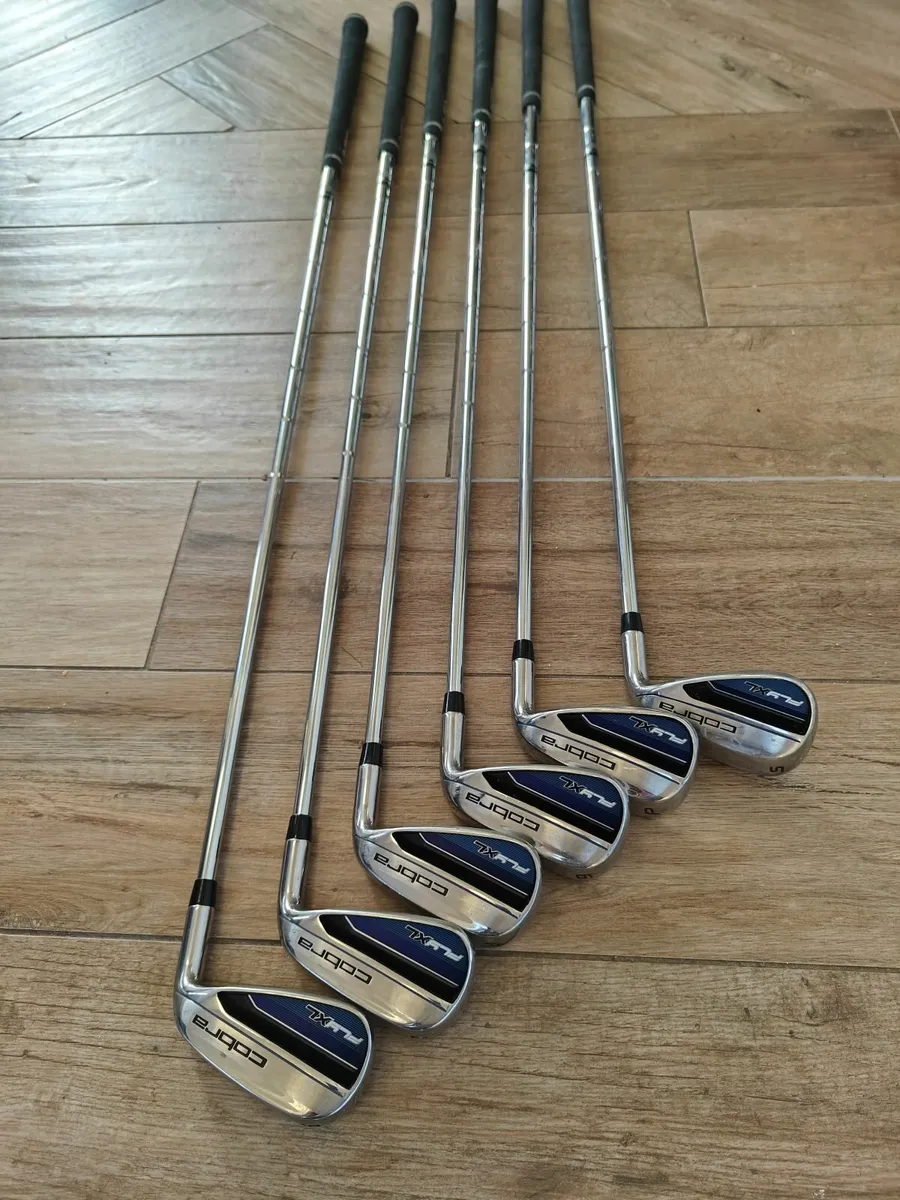 Right hand Cobra Fly XL Golf irons - Image 1