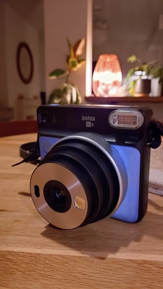 Fujifilm Instax SQ6 Blue Instant Camera - Image 4