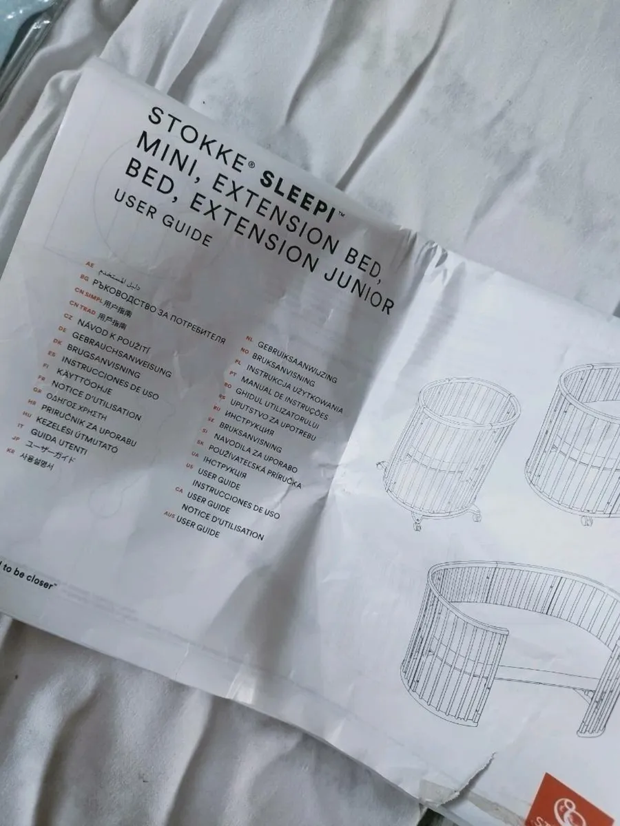 Stokke sleepi cot bed - Image 4