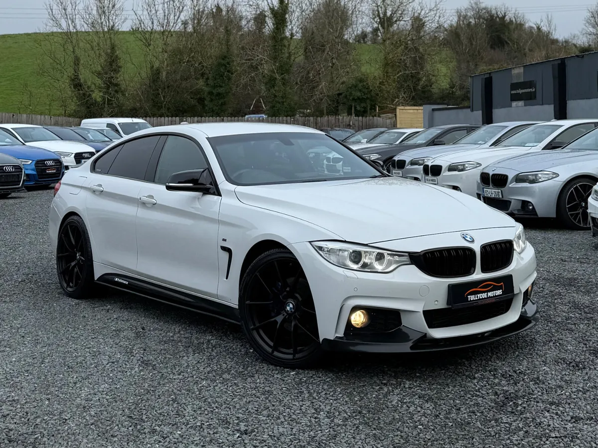 BMW 4 SERIES M-SPORT - ALPINE WHITE 2015 - Image 3