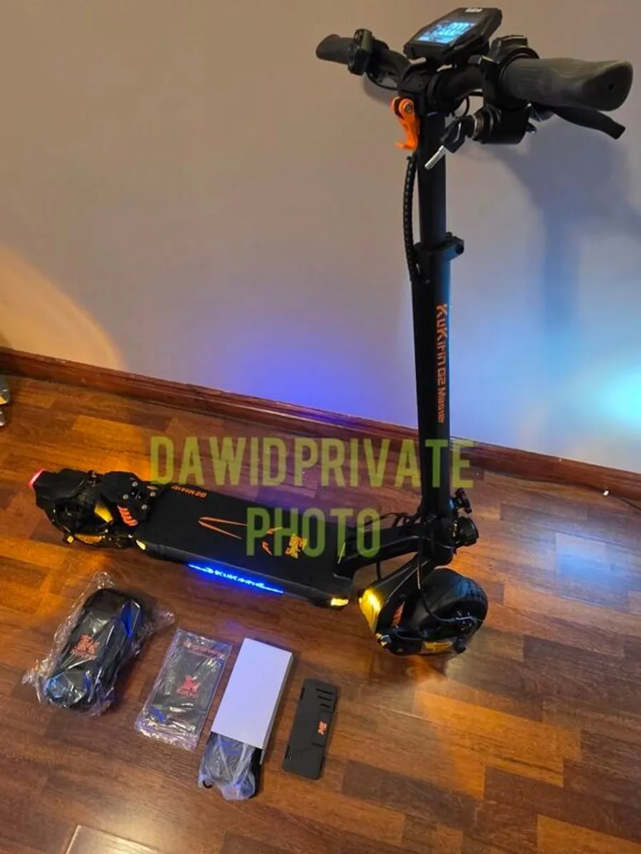 Electric Scooter,kukirin G2 Master, Brand New , Delivery Available, 6 Months Warranty,bag For Free - Image 3