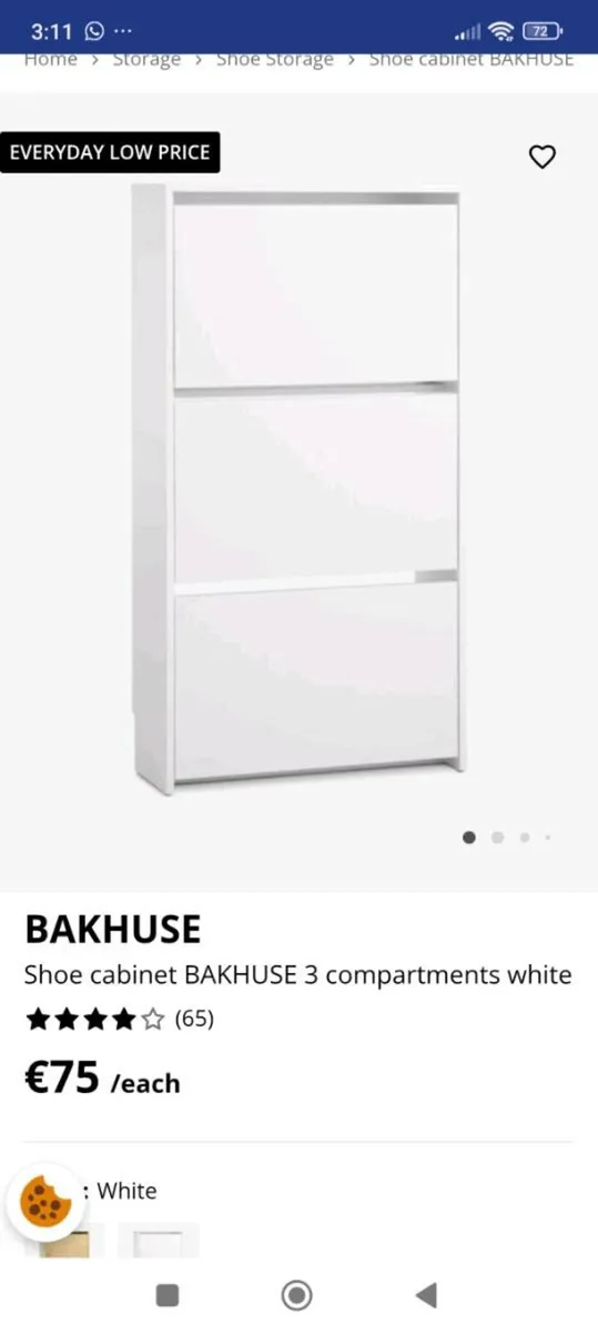 Shoe storage cabinet - Image 4